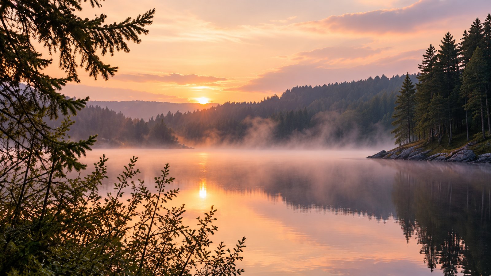 Stille vann, meditasjon